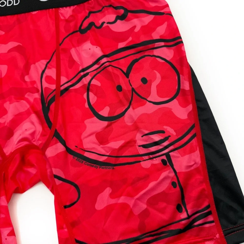 Odd Sox South Park Boxer Briefs Mens Medium Underwear Cartman Red Black Fun Gift